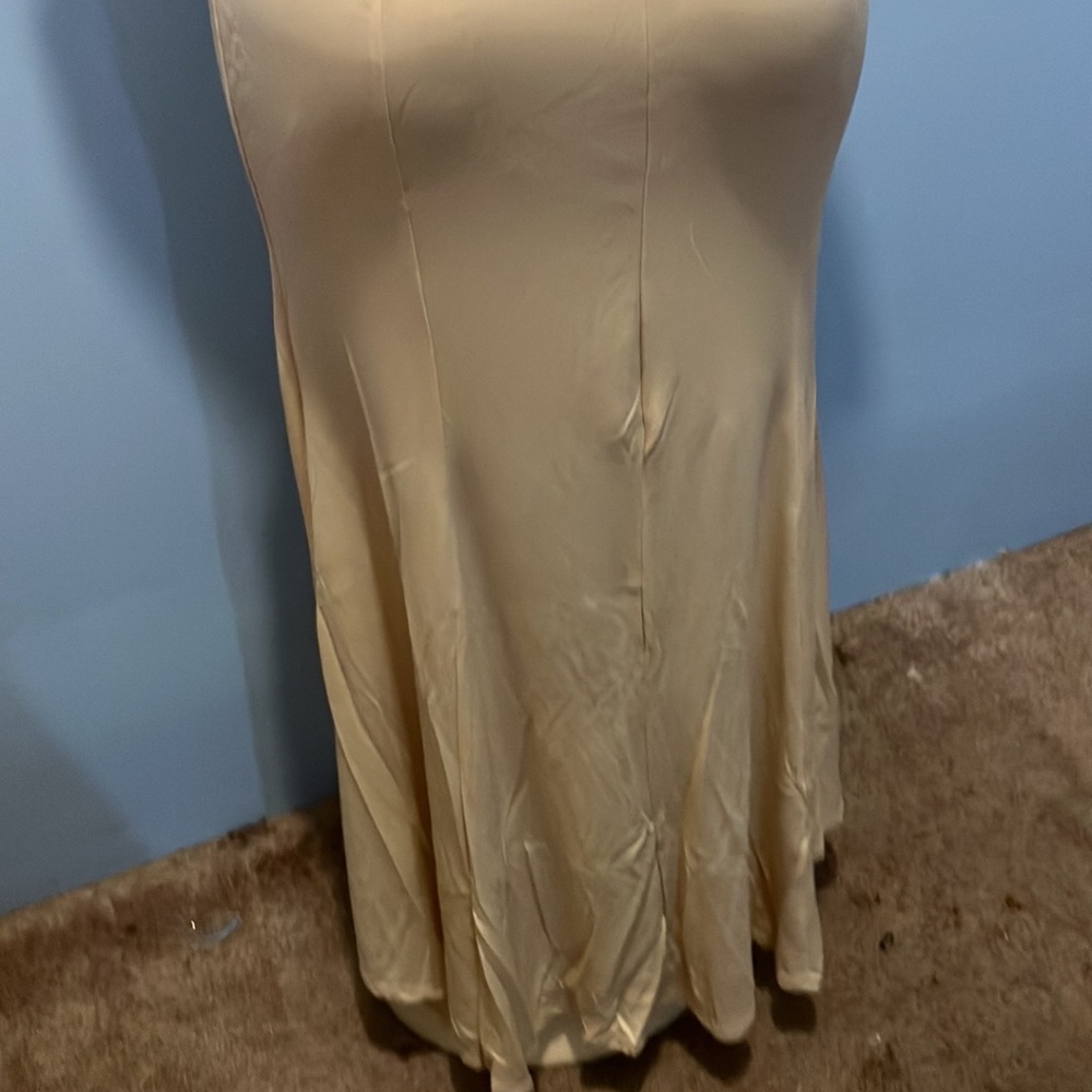 Long brown dress